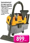 Bennett Read 15L Wet And Dry Vacuum Cleaner HCV215