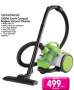 Bennett Read 1200W Zoom Compact Bagless Vacuum Cleaner HVC101
