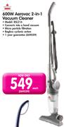 Bissell 600W Aerovac 2-In-1 Vacuum Cleaner BSL216