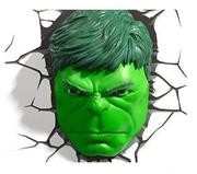 Avengers Hulk Head 3D Light