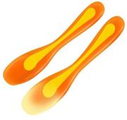 Brother Max BPA-Free Colour Changing Heat Sensitive Travel Spoons(2 pack)
