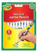 Crayola Easy Grip Jumbo Pencils 8 Pack