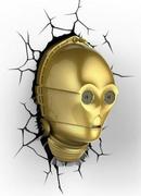 Star Wars C-3PO 3D Wall Light