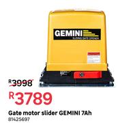 Gemini Gate Motor Slider 7Ah