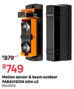 Paravision Motion Sensor & Beam (Outdoor) 40m x 2