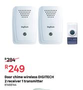 Digitech Door Chime Wireless (2 Receiver 1 Transmitter)