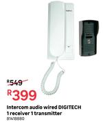 Digitech Intercom Audio Wired (1 Receiver 1 Transmitter)