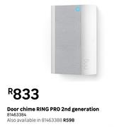 Ring Door Chime Pro 2nd Generation 81463388