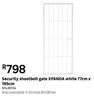 Xpanda Security Shootbolt Gate White 77cm x 195cm