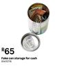 Fake Can Storage For Cash