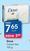 Dove Cream Bar-100g