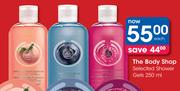 The Body Shop Selected Shower Gels-250ml Each