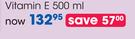 Clicks Vitamin E Tissue Oil-500ml