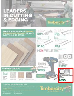 Timbercity : Leaders In Cutting & Edging (18 May - 04 June 2022), page 1