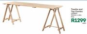 Trestle And Top Combo (Pine)-750mm x 1.8m Each