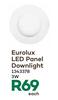 Eurolux LED Panel Downlight 3W 1343378