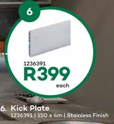 Kick Plate 150 x 4m