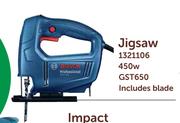Bosch Jigsaw 450W GST650 1321106-Each