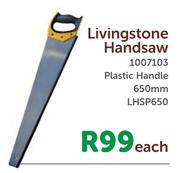 Livingstone Handsaw 650mm LHSP650