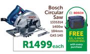Bosch Circular Saw 184mm GKS140