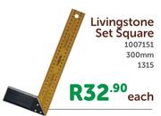 Livingstone Set Square 300mm 1007151