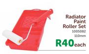 Radiator 110mm Paint Roller Set-Each