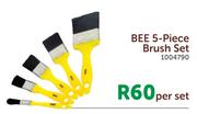 Bee 5 Piece Brush Set 1004790-Per Set