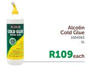 Alcolin 1L Cold Glue-Each