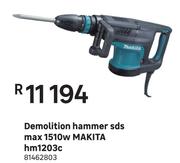 Makita HM1203C SDS Max 1510W Hammer Demolition