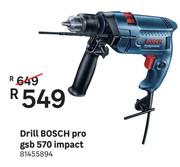 Bosch Pro GSB 570 Impact Drill
