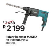 Makita MT M8700B 710W Rotary Hammer