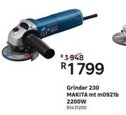 Makita MT M0321B 2200W 230 Grinder