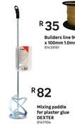 Dexter Mixing Paddle For Plaster Glue
