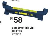 Dexter Line Level Big Vial