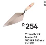 Vicker Trowel Brick London 32 280mm