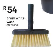 Brush White Wash