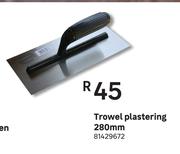 Trowel Plastering 280mm