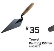 Trowel Pointing 150mm