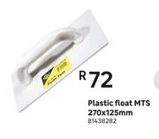 MTS Plastic Float 270 x 125mm