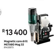 Metabo Mag 32 Magnetic Core Drill