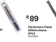 Afile 200mm Sleeve Friend File Farmers