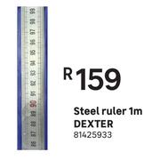 Dexter 1m Steel Ruler