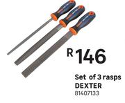 Dexter Set Of 3 Rasps