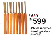 Chisel Set Wood Turning (8 Piece)