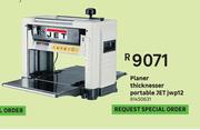 Jet JWP12 Portable Thicknesser Planer