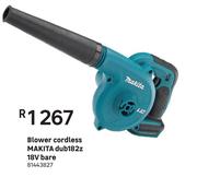 Makita DUB182Z 18V Bare Cordless Blower
