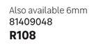 Dexter 6mm Stainless Steel Trowel