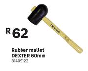 Dexter 60mm Rubber Mallet
