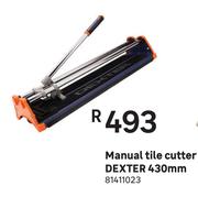 Manual tile cutter DEXTER 430mm