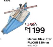 Falcon 630mm Manual Tile Cutter